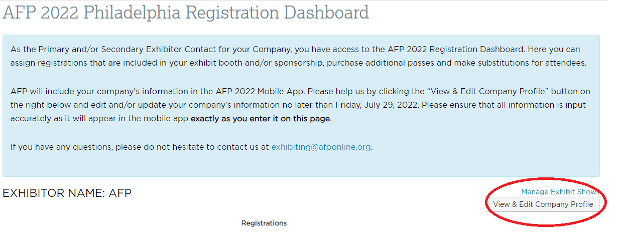 AFP PHL Registration Dashboard